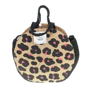 Shiraleah Leopard Print Tan and Black Tote